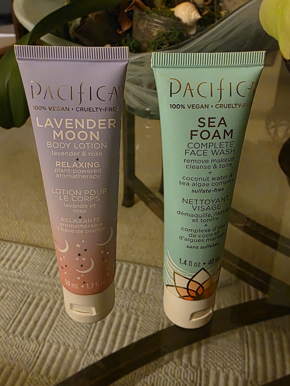 Pacifica Lavender Moon & Sea Foam Duo — Lavender Purple and Seafoam